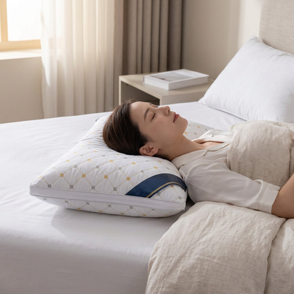 Oreiller Cervical Hôtel – Soutien du Cou & Confort Premium