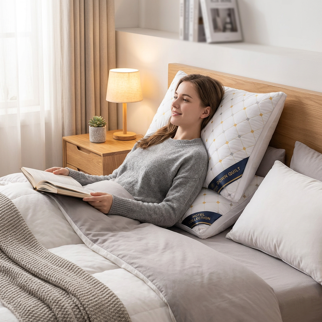 Oreiller Cervical Hôtel – Soutien du Cou & Confort Premium